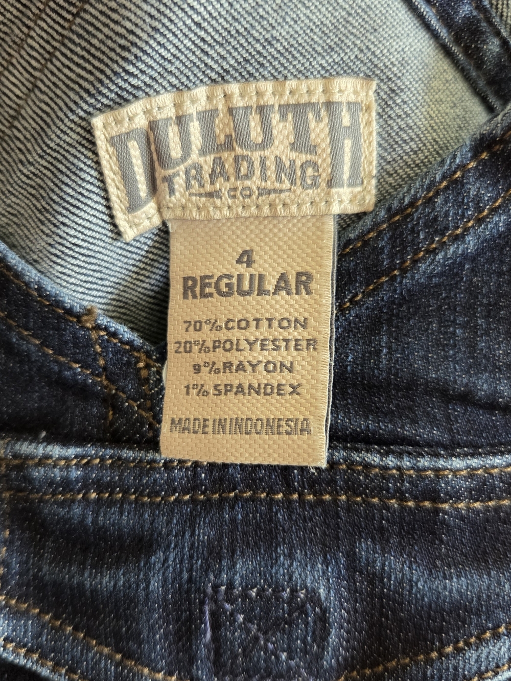 Denim Utility Overalls - Picture 5 of 5